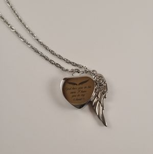 Silver Cremation Necklace (Mom)
